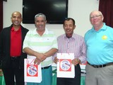 Benny Matthew (Sponsor), Abdulla Al Ghatam, Sultan Ahmed, Steve Brown
